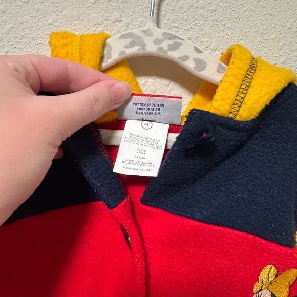 Vintage Minnie Mouse Fleece Jacket for Kids - Picture 3 of 7